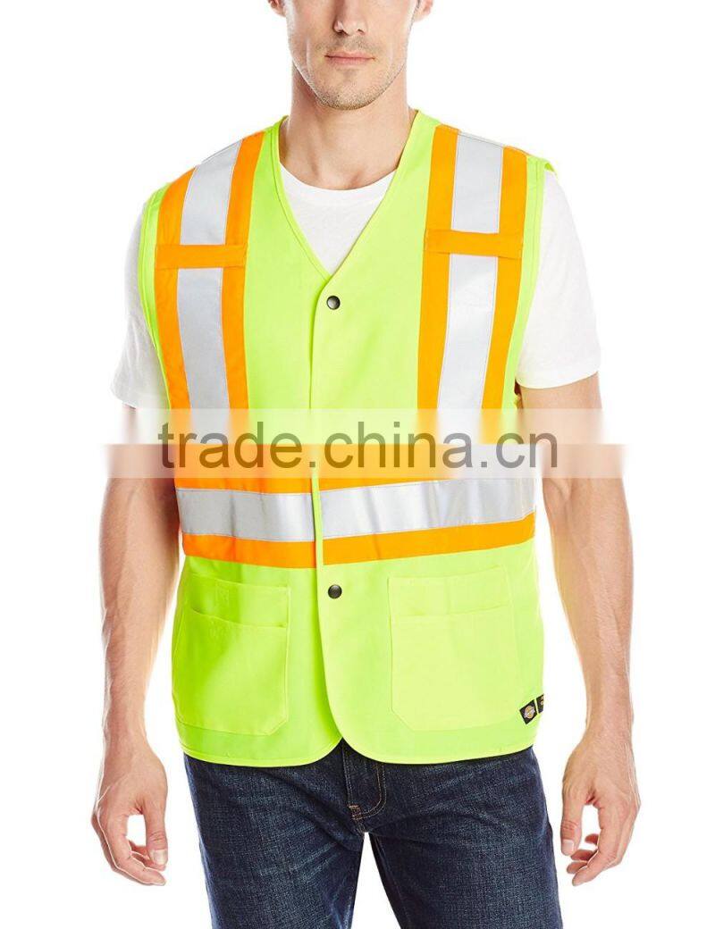 Manufacturer direct Two Pieces uniforms police workwear with reflective tapes