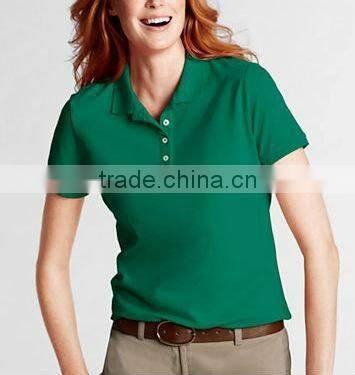 WOMEN'S BLANK POLO SHIRT
