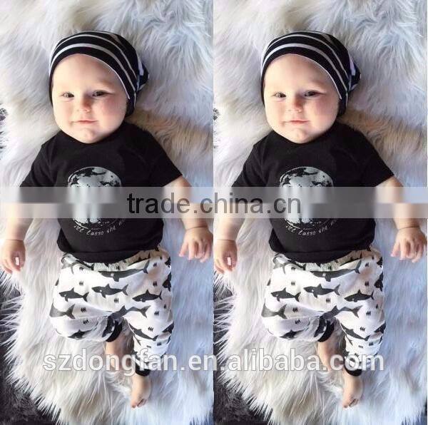 Printed autumn wear long sleeve custom infant organic cotton wholesale newborn cheap baby clothes china