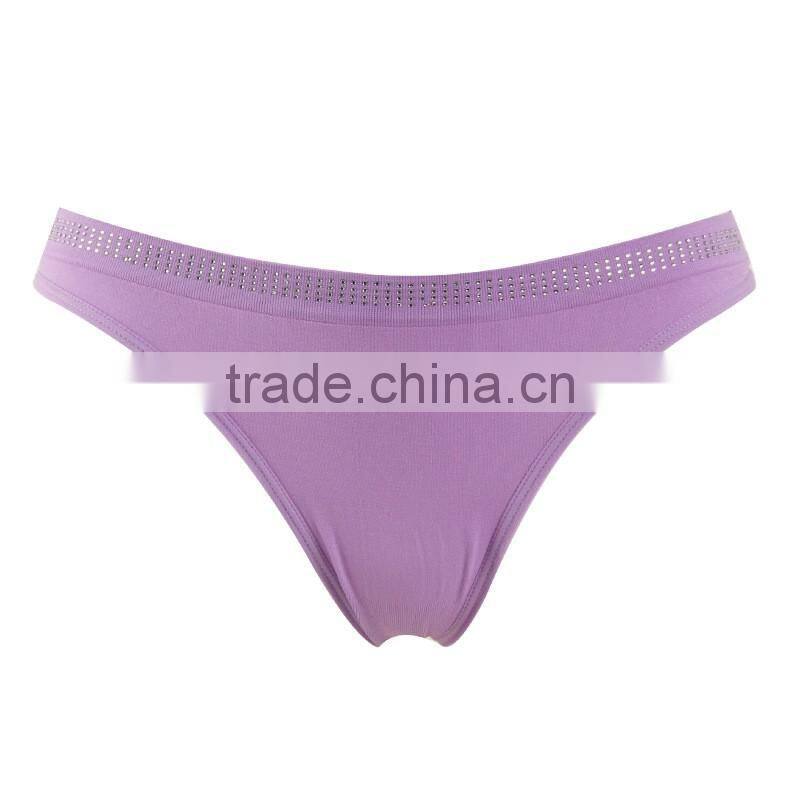 Fashion seamless g-strings sexy underwear soft ladies lingerie hot thongs for women