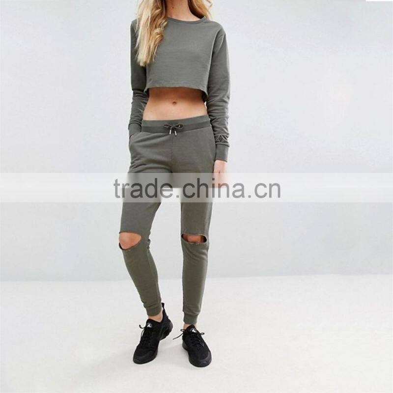 Sports pants female spring and autumn small feet Korean version pants Harlan pencil pants were thin casual long sweatpants