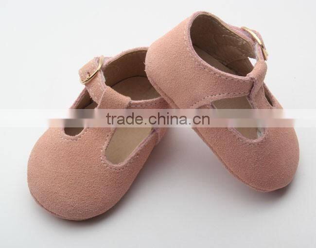 Soft handmade 100% genuine leather baby shoes leather