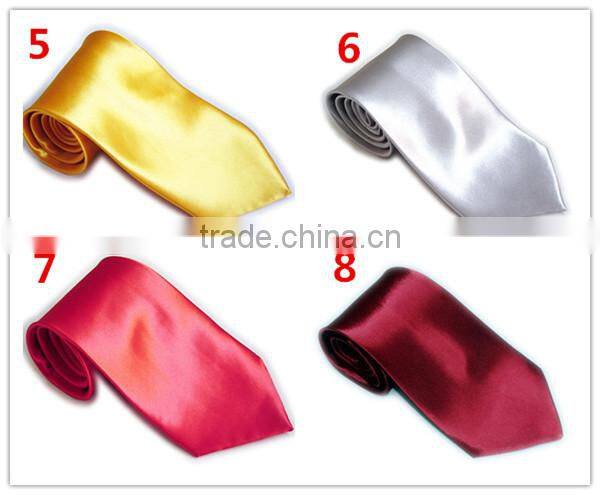 MOQ 50 pcs hot sale length 145 cm width 10 cm new arrival tide ordinary men solid ties