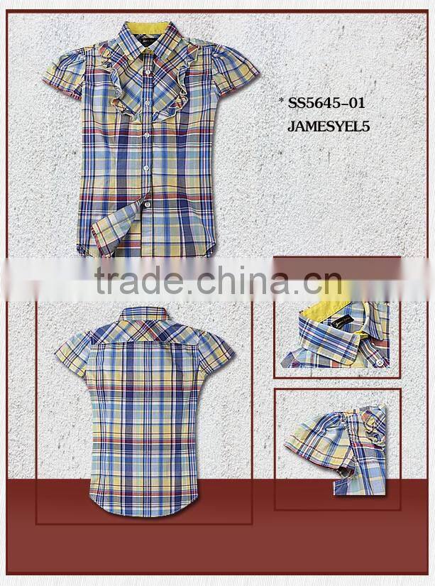 2016 trendy new shirt fashion girls beautiful shirts fashionable shirts for girls