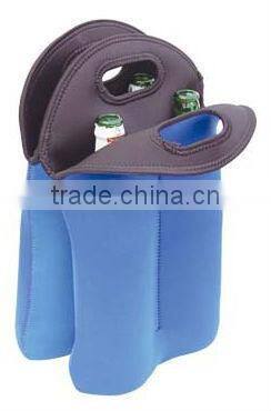 GR-B0197 handle wine bottle holder made of neoprene