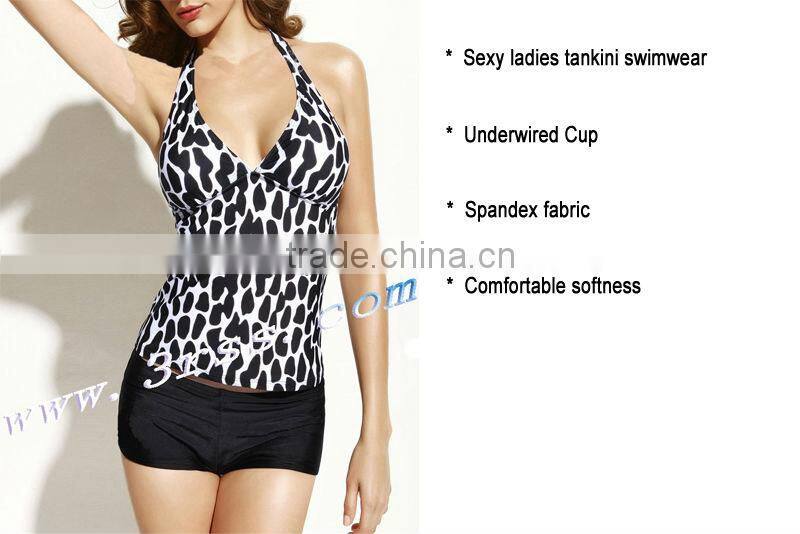 Hot sexy ladies tankini swimwear