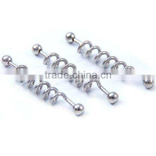 New Hot styles goblet industrial tongue barbell