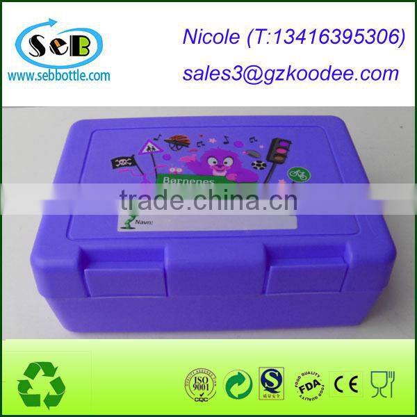 Food Grade Plastic Container / Commercial Plastic Food Cntainers / Easy Open Plastic Food Container