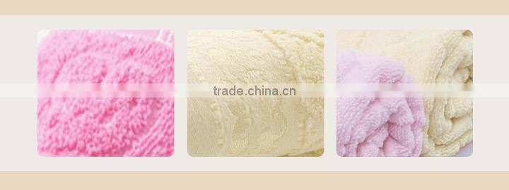 custom logo jacquard towels beach towels