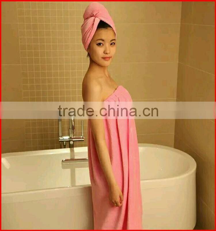 China wholesales body bath wrap towel spa