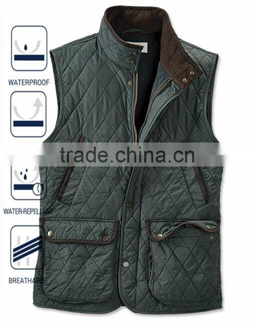 2016 Water Repellent Nylon Quilted Hunting Jacket