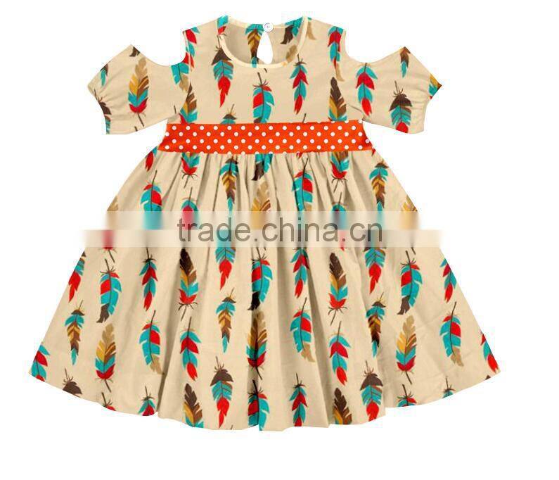New Arrival Children Frock Designs Toddlers Girls Sweet Dress From China Girls Feather Dress Names With Pictures