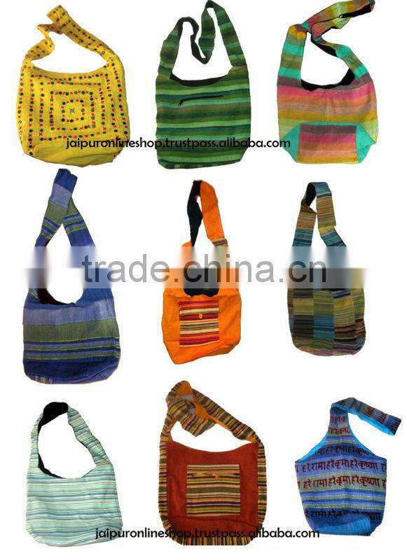 Ethnic designer handmade tribal shoulder bags