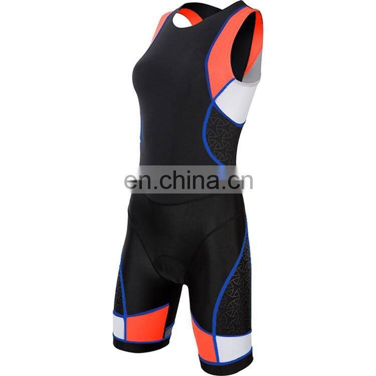 Invisible Zipper quality sublimated triathlon cycling wear