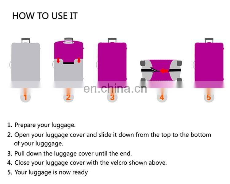 2016 Popular Style Trolley Case Protective Luggage Cover