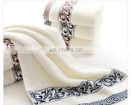high quality and low price 34*90cm 100% cotton face towel