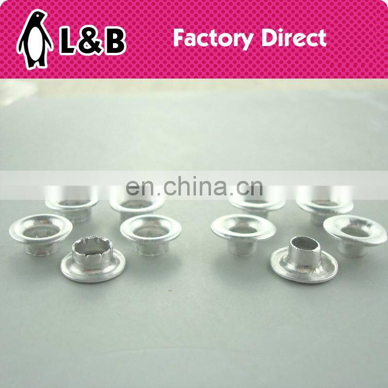 wholesale aluminum eyelet grommet colored metal shoe eyelet