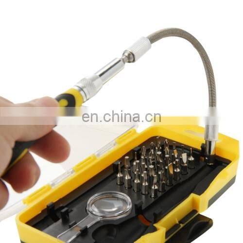 SK-1193 33 in 1 Precision Magnetic Screwdrivers Set Tool Kit Repair Tools with Flexible Extension for Notebook