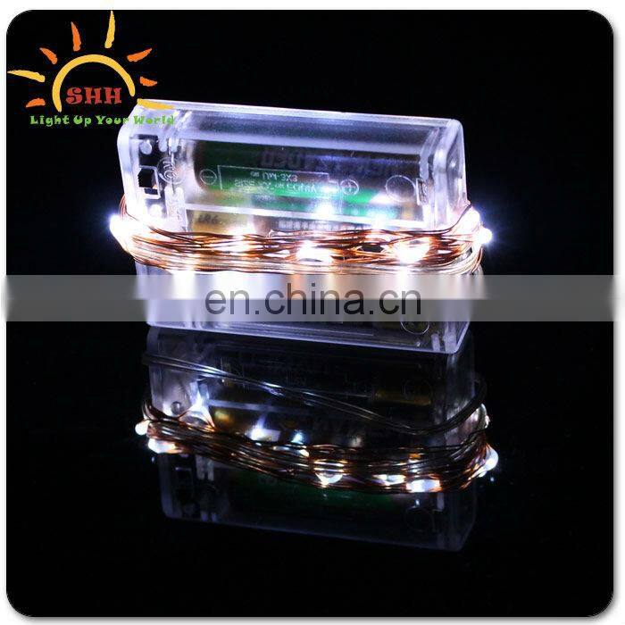 Antique led solid copper wire string lamp for decoration