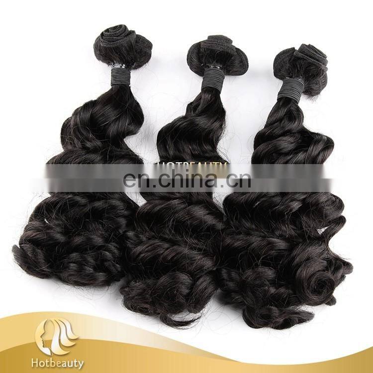 Top Sell Beauty Hair in Nigeria from Young Girl's Head Funmi Hair Extension Spanish Curl