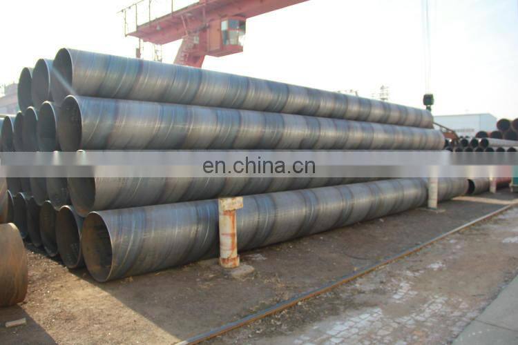 24 Inch Diameter AWWA C200 GR 2 SSAW Spiral Saw Steel Line Pipe for Water Drainage Projects