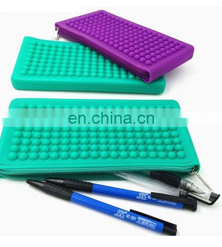 Cheap Women's Silicone Wallet Clutch Bag Zipper Wristlet Purse Handbag