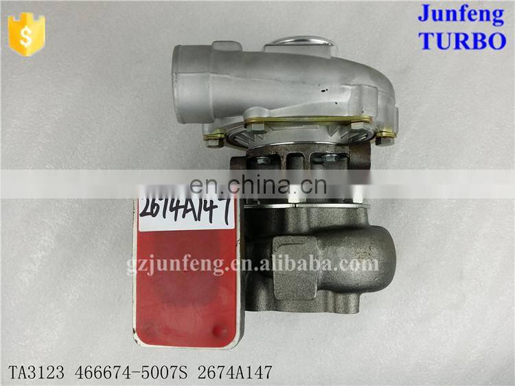 TA3123 Turbo 466674-0003 2674A147 466674-0007 466674-7 turbocharger For Perkins Industrial 1004, 1004.2T diesel engine parts