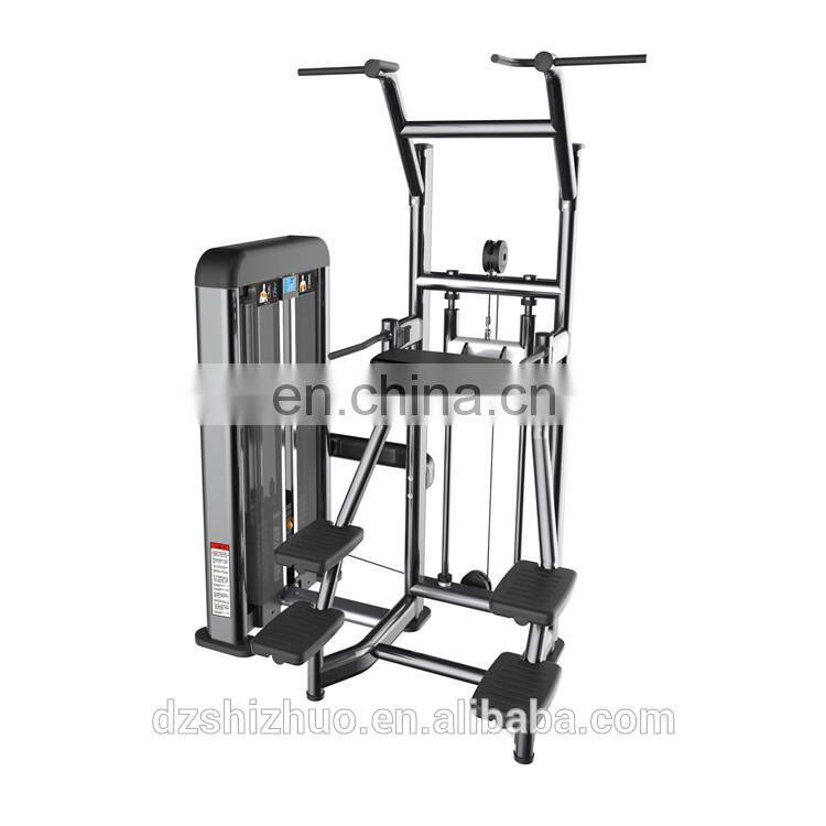 Hot sales top quality life fitness commercial gym equipment assisted dip chin machine EASY CHIN DIP TW01