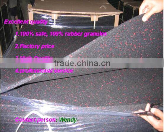 heavy-duty gym rubber flooring/used gymnastic mats