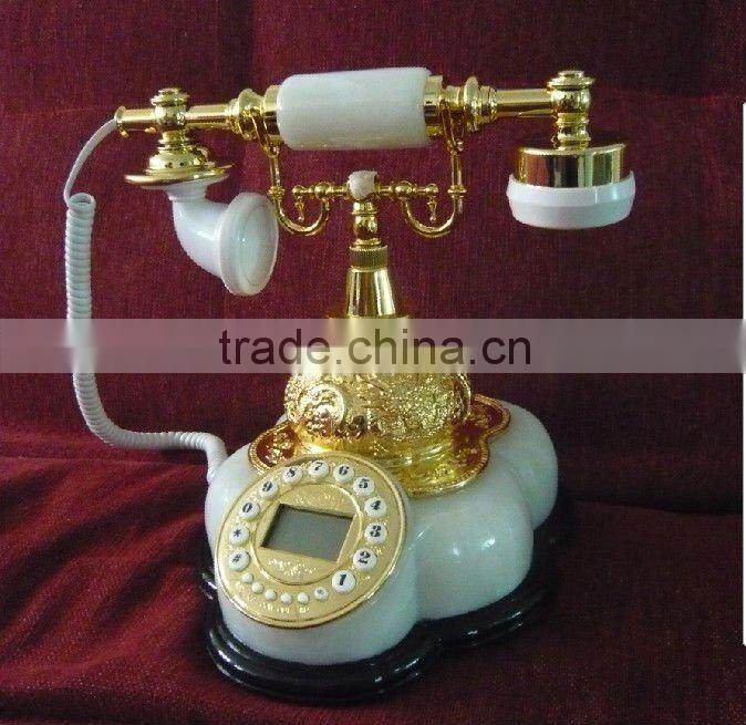 Antique Wooden Phone , Classical Wooden Style Telephone