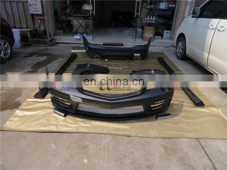 Good fitmen WD style body kit for Mercedes Benz old S CLASS w221 for 2006-2013 front bumper rear bumper side skirts