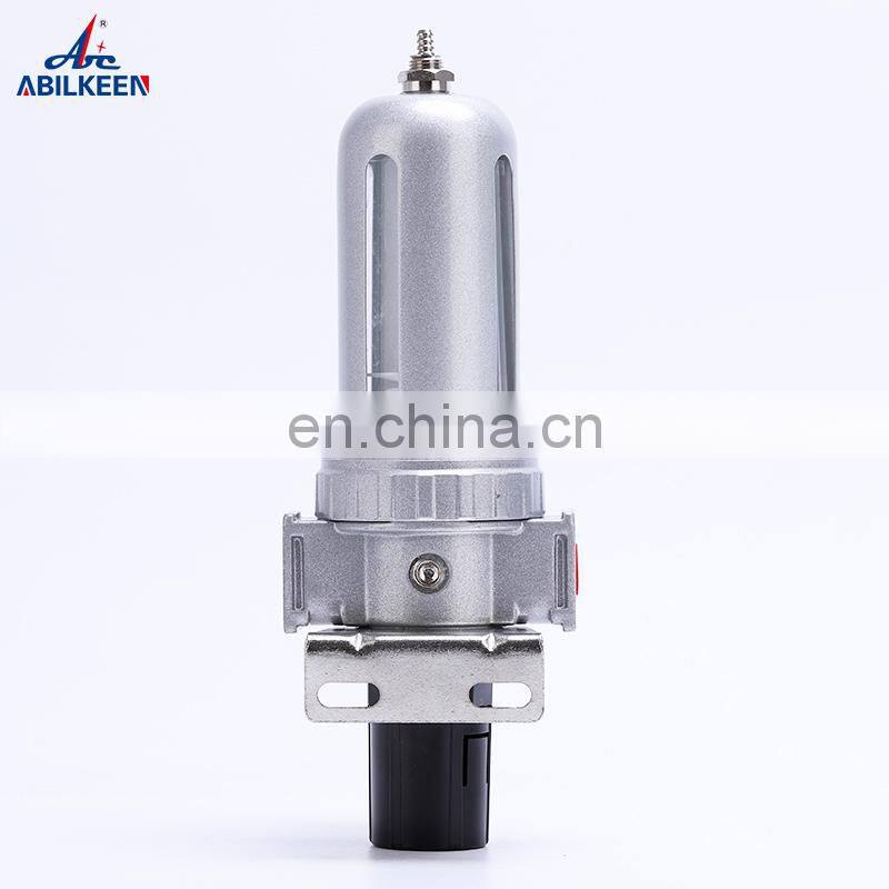 Electric Pneumatic Automatic SFR300 Thread Size G3/8 Air Source Treatment Combination Manual Drain Filter Regulator Air
