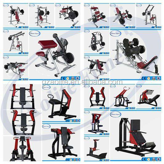 Commercial Fitness Machine/Plate Loaded /Biceps exercise machine