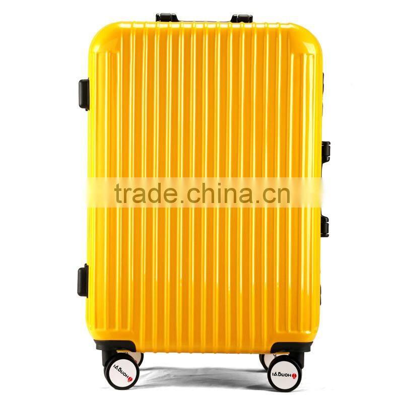 aluninium abs/pc trolley travel luggage set 20" 24" 28"