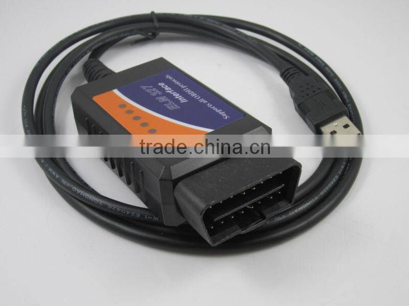 Cheap OBD2 Car Diagnostic Tool with Bluetooth Connection to Windows PC/Phone