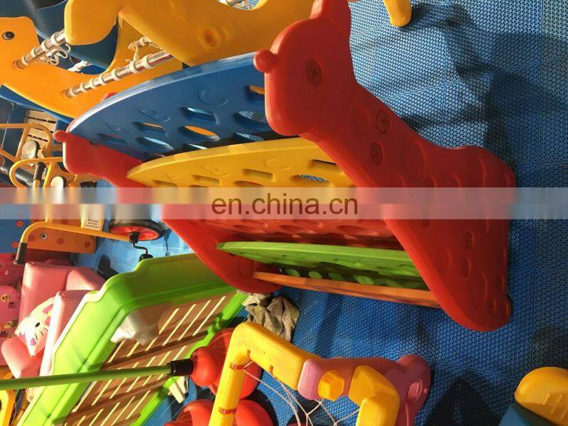 4 Layer Book Rack Movable Bookcases Kids Plastic Bookcase