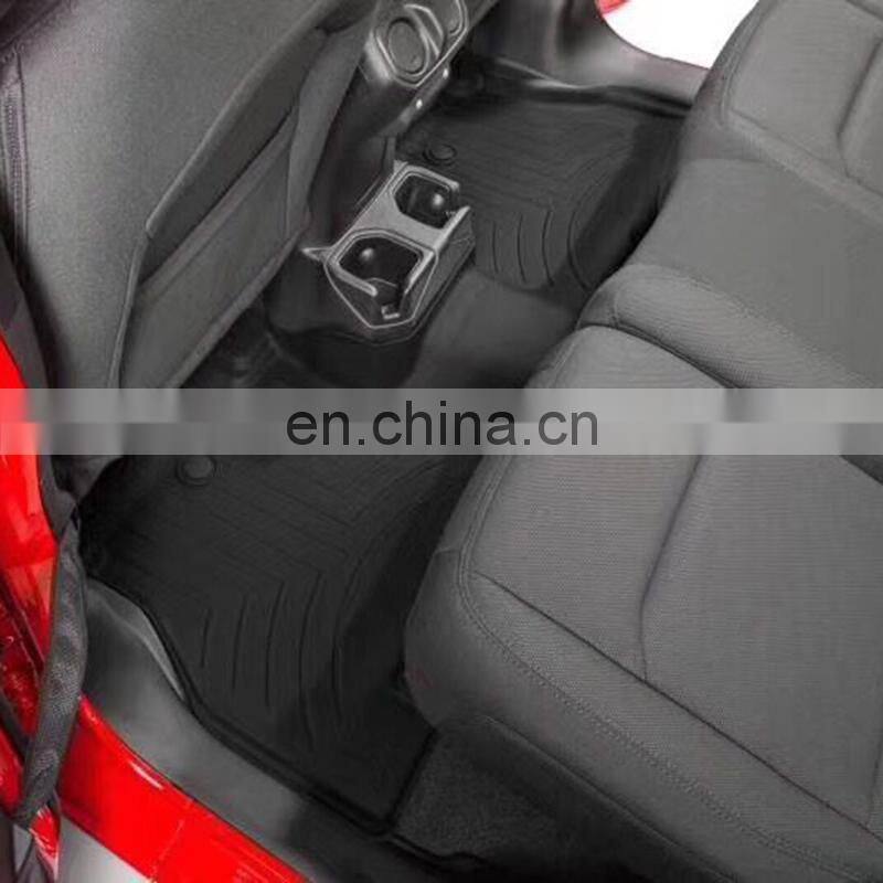 Auto Rear Drain Cup Holder for Jeep Wrangle JL 2018+ Accessories Replace Original Holder