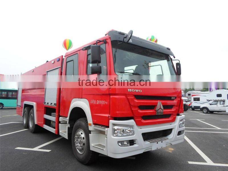 HOWO 10wheels fire fighting truck water tank capacity 16m3 with good price for sale 008615826750255 (Whatsapp)