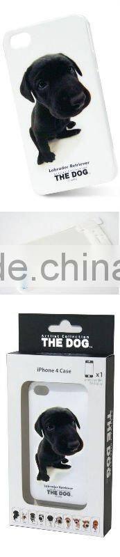 Lovely iphone4 case / Miniature Schnauzer phone shell / fashion iphone 4 case