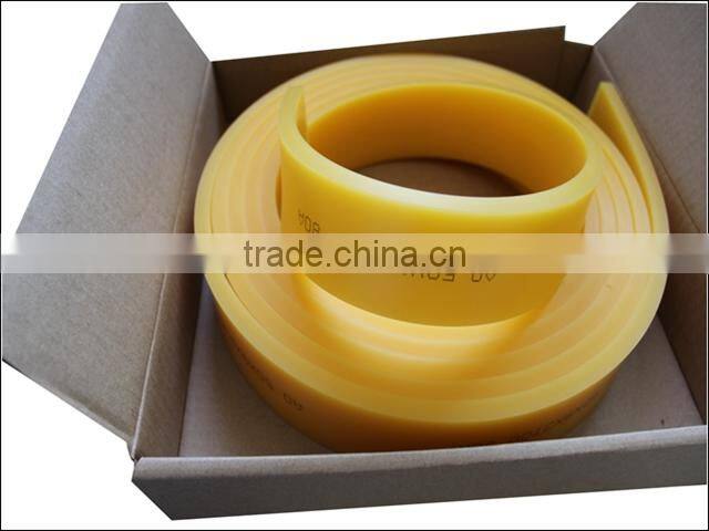 2014 new wooden handle screen printing squeegee blades/screen printing rubber squeegee blades