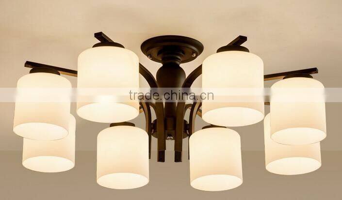 2016 new wrought iron candle chandelier lightingZH-6049