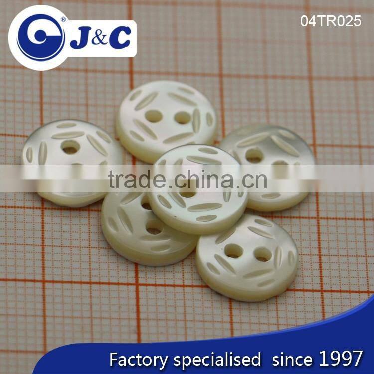 J&C Trocas shell buttons for fashion shirt.TR025,026