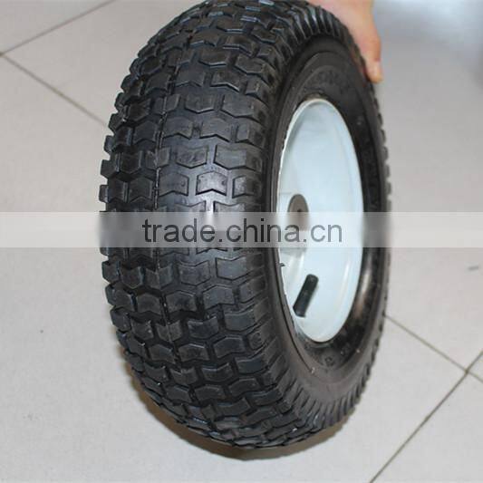 Factory manufacturer rubber cart wheel 13x5.00-6