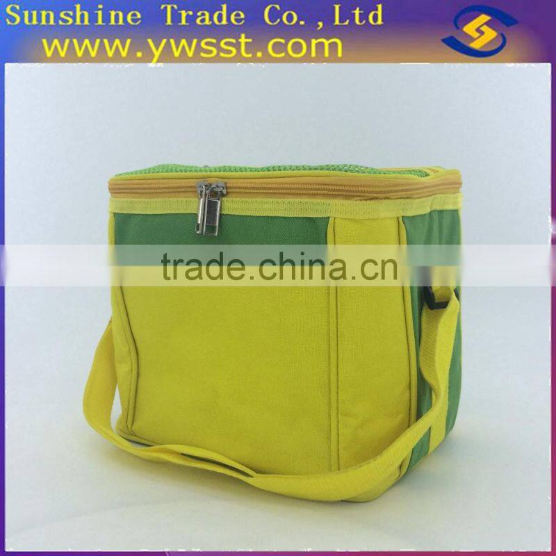 yellow and beautiful cool bag cooler bag for food