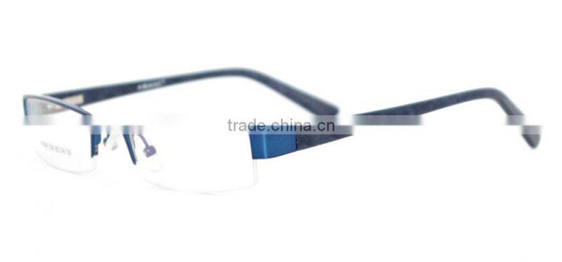 half frame eye glasses frame and spectale fancy glases frame for women and men