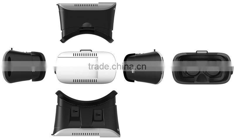 Hot selling Virtual Reality VR headset VR PRO BOX 3D glasses for smart Mobile phone