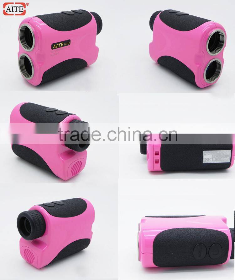 6*24 400m aite laser golf range finder with slope