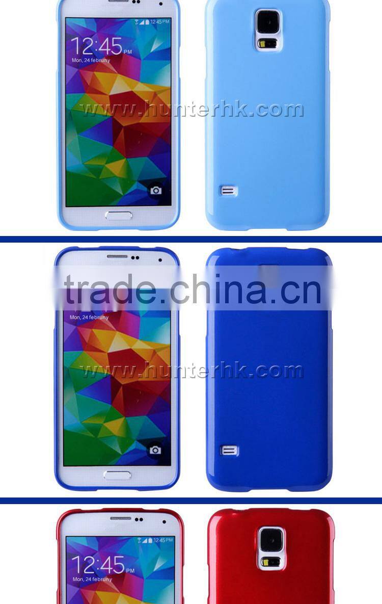 Colorful Plain For Samsung S5 Gel Case