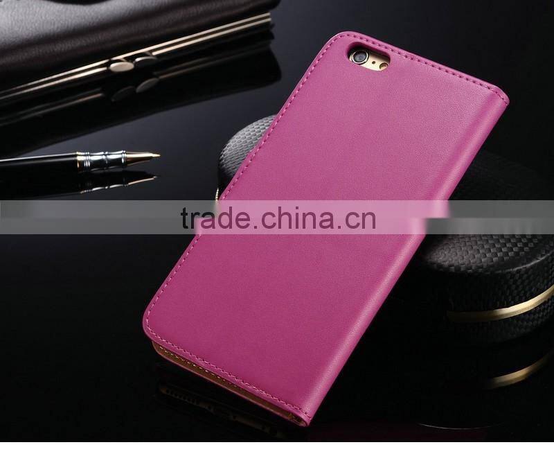 Cheap price personalized protective cell phone case leather bag for Iphone 6 6S