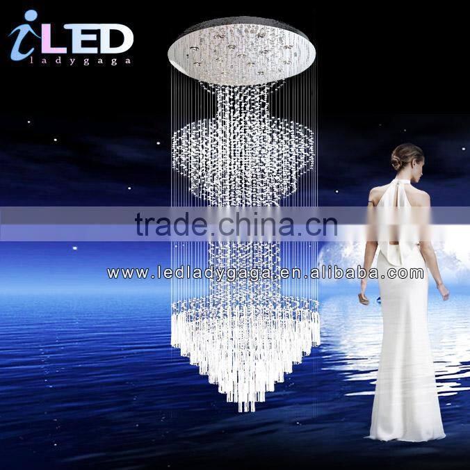 Modern and Luxurious with free LED lights classic big size chandelier